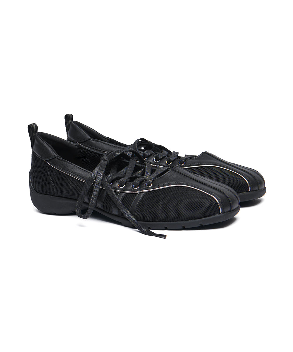 BLISS LACEUP SNEAEKRS - BLACK UK3.5(230)