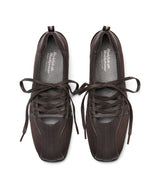 BLISS LACEUP SNEAEKRS - CHOCO