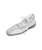 BLISS LACEUP SNEAEKRS - CREAM PEARL