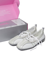 BLISS LACEUP SNEAEKRS - CREAM PEARL