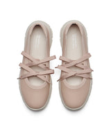 FLATFORM RIBBON MARYJANE - BEIGE