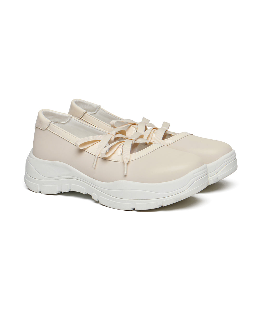 FLATFORM RIBBON MARYJANE - BUTTER UK3.5(230)