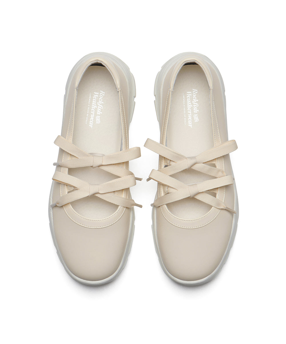 FLATFORM RIBBON MARYJANE - BUTTER UK3.5(230)