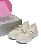 FLATFORM RIBBON MARYJANE - BUTTER