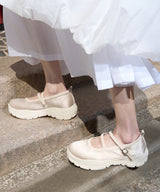 FLATFORM Z-STRAP MARYJANE - BEIGE