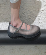 FLATFORM Z-STRAP MARYJANE - GREY