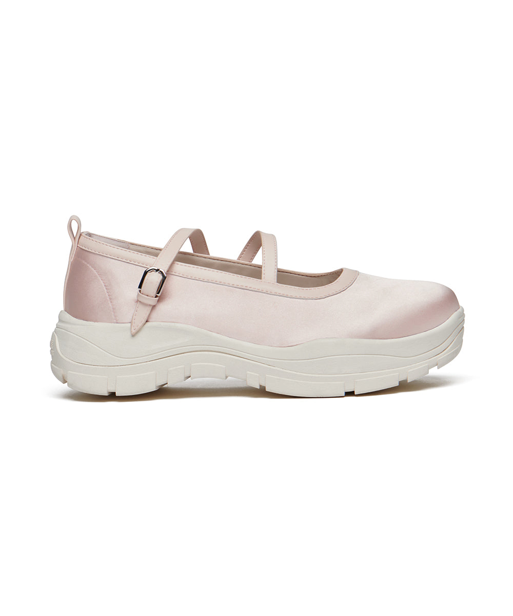 FLATFORM Z-STRAP MARYJANE - PINK UK3.5(230)