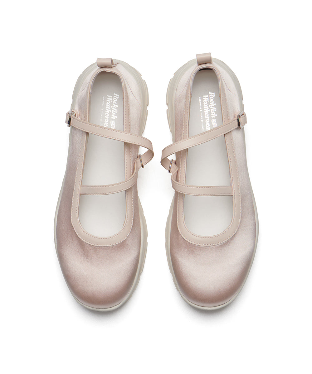 FLATFORM Z-STRAP MARYJANE - PINK UK3.5(230)
