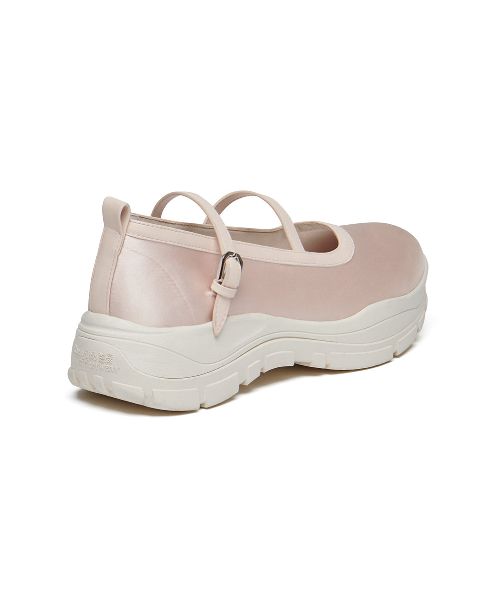 FLATFORM Z-STRAP MARYJANE - PINK UK3.5(230)
