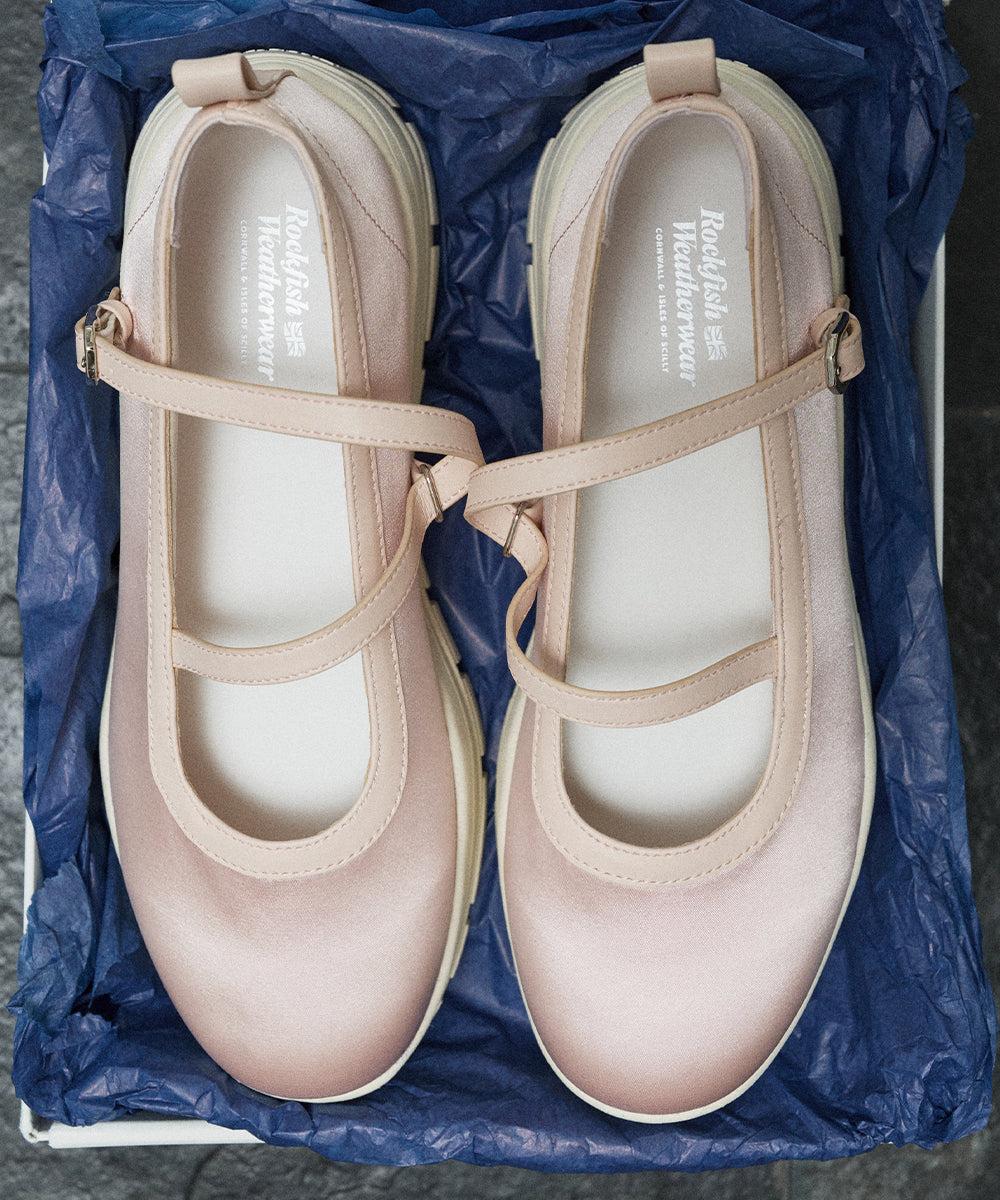 FLATFORM Z-STRAP MARYJANE - PINK UK3.5(230)