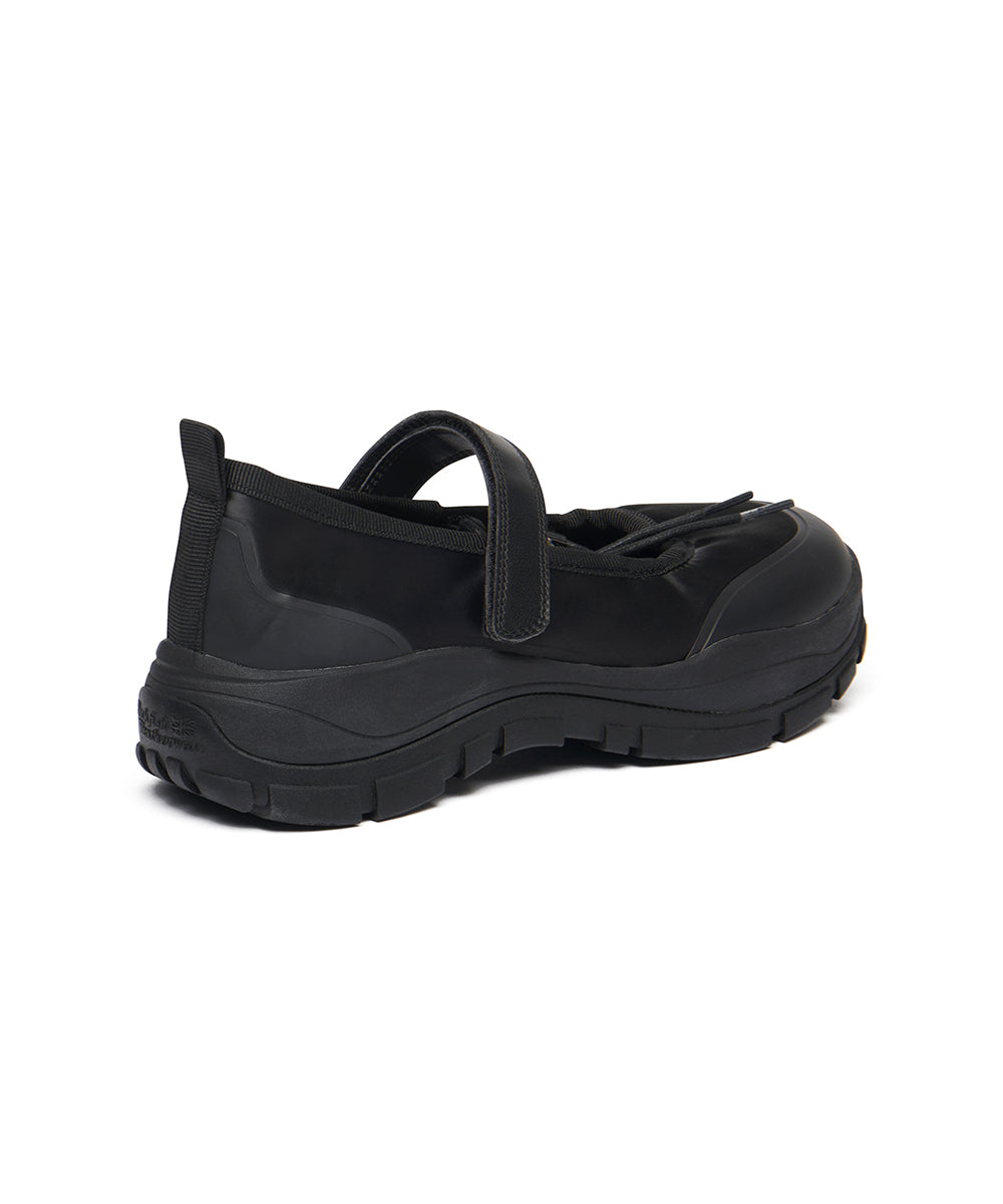 FLATFORM STRING MARYJANE - BLACK UK3.5(230)