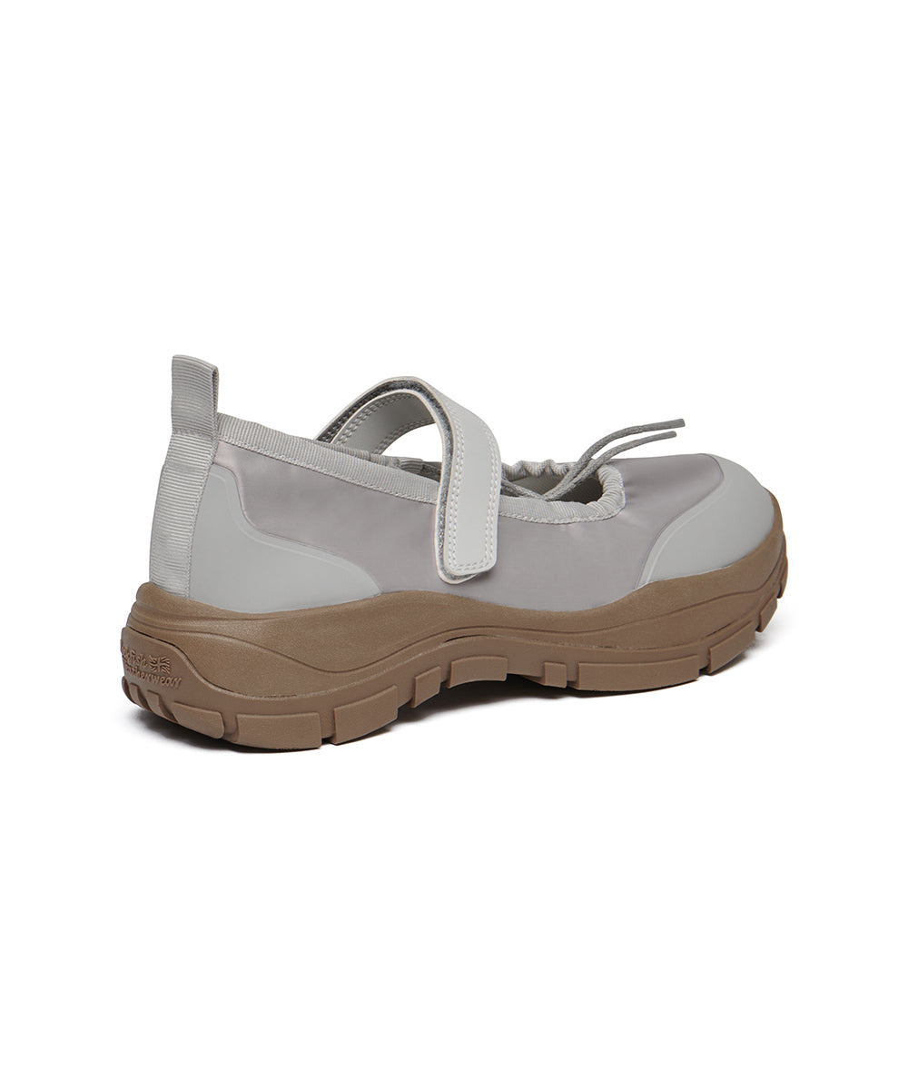 FLATFORM STRING MARYJANE - GREY UK3.5(230)