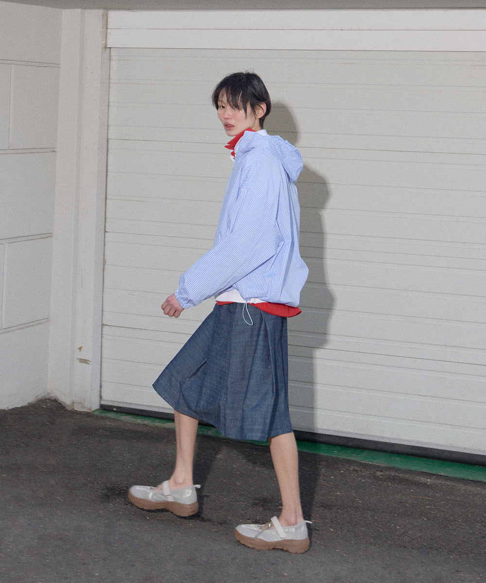 FLATFORM STRING MARYJANE - GREY UK3.5(230)