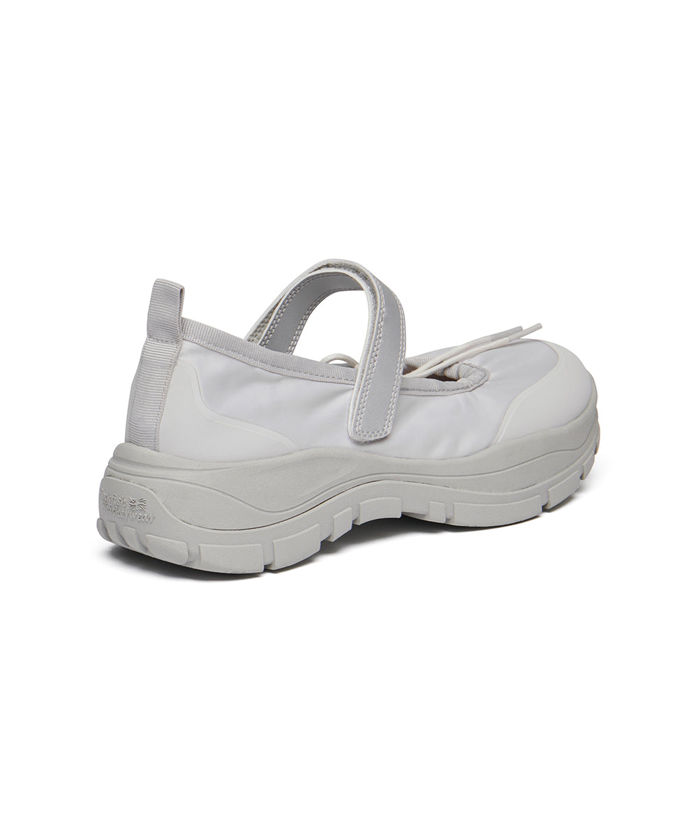FLATFORM STRING MARYJANE - LIGHT GREY UK3.5(230)