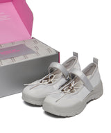 FLATFORM STRING MARYJANE - LIGHT GREY