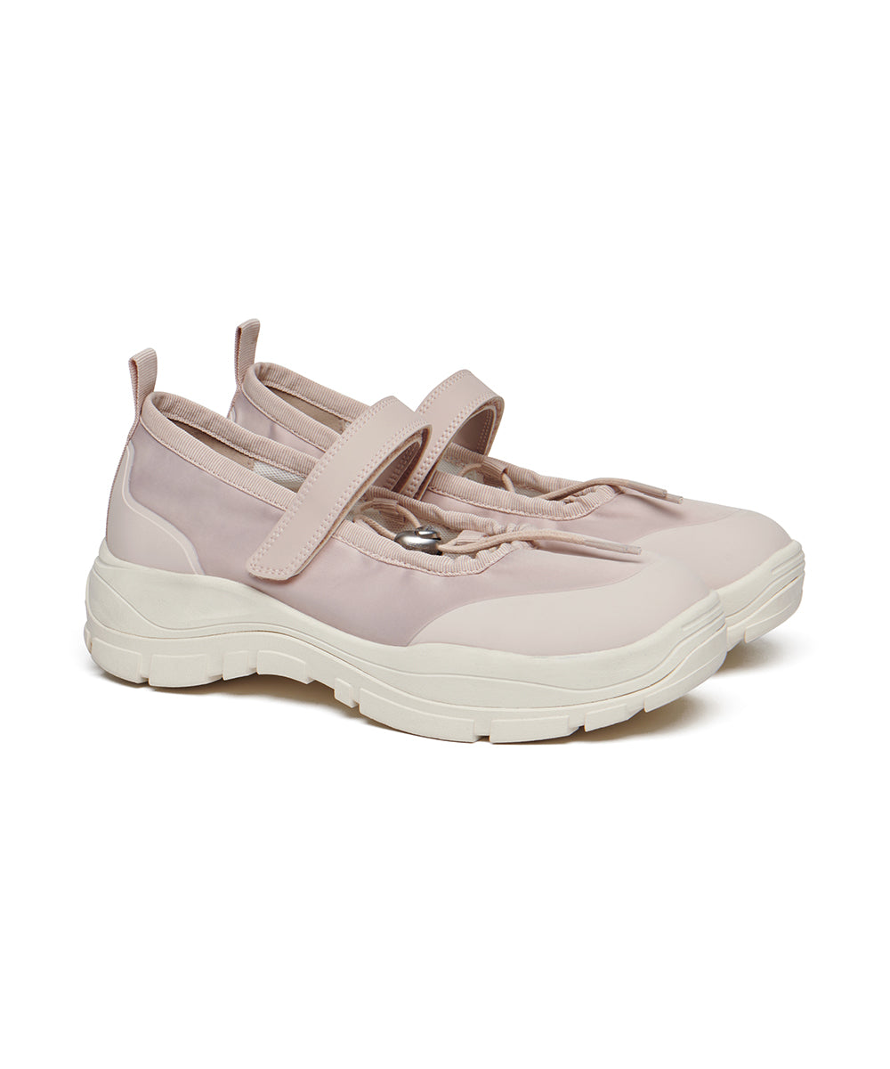 FLATFORM STRING MARYJANE - PINK UK3.5(230)