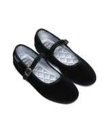 NEW BELLA QUILTED MARYJANE - ALL BLACK