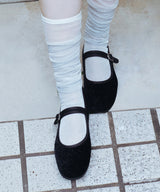 NEW BELLA QUILTED MARYJANE - ALL BLACK