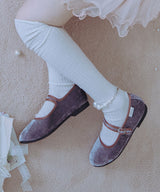 NEW BELLA QUILTED MARYJANE - COMBI GREY