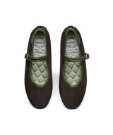NEW BELLA QUILTED MARYJANE - DARK BROWN