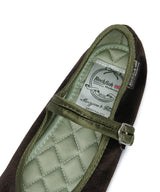 NEW BELLA QUILTED MARYJANE - DARK BROWN