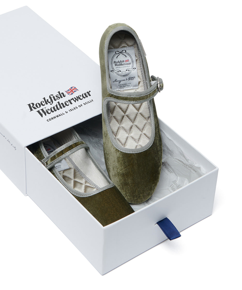 NEW BELLA QUILTED MARYJANE - KHAKI UK3.5(230)
