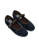 NEW BELLA QUILTED MARYJANE - NAVY