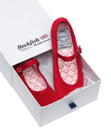 NEW BELLA QUILTED MARYJANE - RED