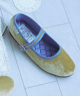 NEW BELLA QUILTED MARYJANE - YELLOW