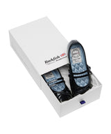 SQUARE TOE TWO STRAP MARYJANES(ENAMEL) - BLACK