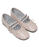 SQUARE TOE TWO STRAP MARYJANES(ENAMEL) - PINK