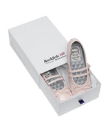 SQUARE TOE TWO STRAP MARYJANES(ENAMEL) - PINK