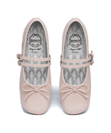 SQUARE TOE TWO STRAP MARYJANE(4CM) - PINK