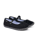 BELLA MARYJANES(PEBBLE SOLE) - BLACK