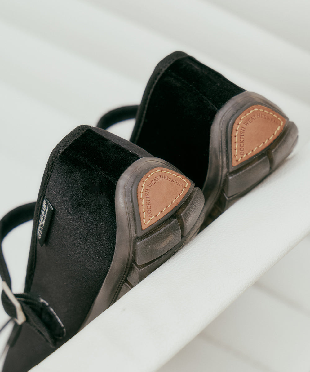 BELLA MARYJANES(PEBBLE SOLE) - BLACK UK3.5(230)