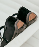 BELLA MARYJANES(PEBBLE SOLE) - BLACK