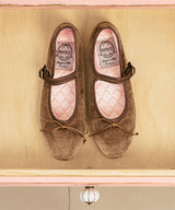 BELLA MARYJANES(PEBBLE SOLE) - BROWN