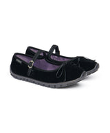 BELLA MARYJANES(PEBBLE SOLE) - GLITTER BLACK