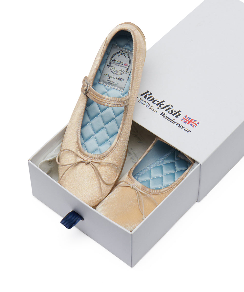 BELLA MARYJANES(PEBBLE SOLE) - CREAM UK3.5(230)