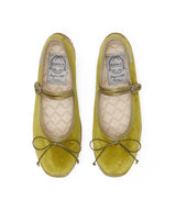 BELLA MARYJANES(PEBBLE SOLE) - OLIVE