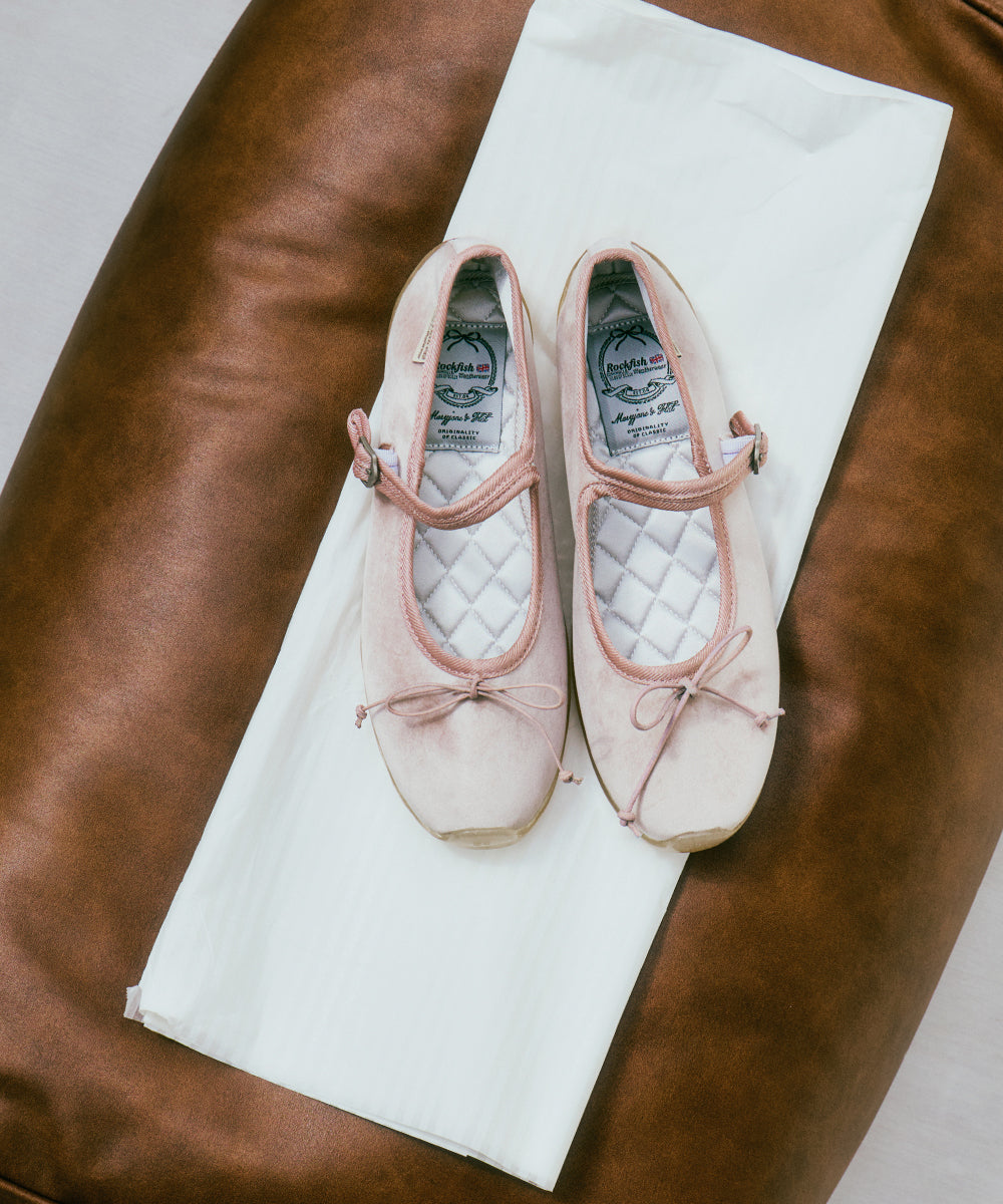 BELLA MARYJANES(PEBBLE SOLE) - PINK UK3.5(230)