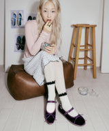 BELLA MARYJANES(PEBBLE SOLE) - PURPLE