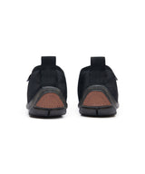 BELLA CROSS BANDING FLATS(PEBBLE SOLE) - BLACK