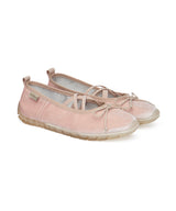 BELLA CROSS BANDING FLATS(PEBBLE SOLE) - PINK