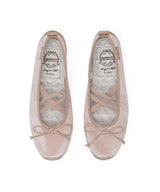 BELLA CROSS BANDING FLATS(PEBBLE SOLE) - PINK