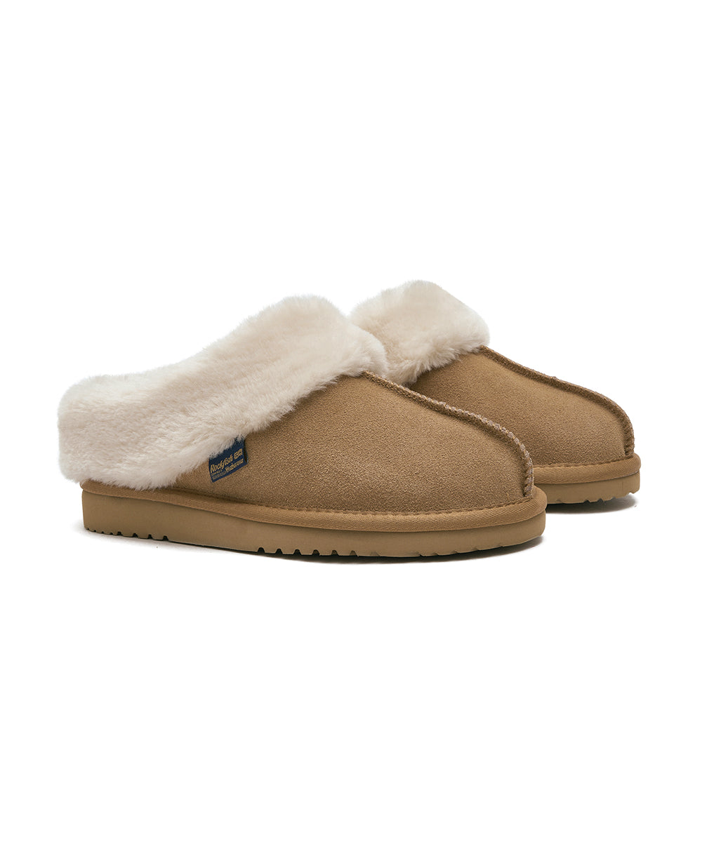 ORIGINAL WINTER FUR MULES - CHESTNUT UK3.5(230)