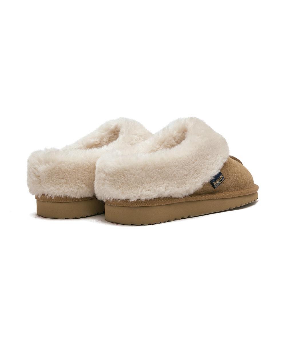 ORIGINAL WINTER FUR MULES - CHESTNUT UK3.5(230)