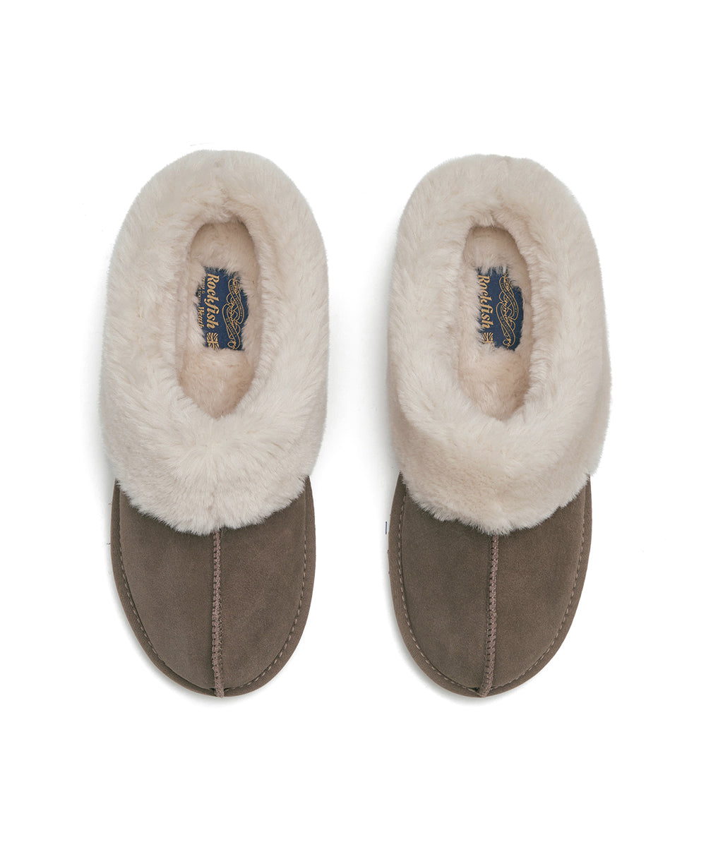 ORIGINAL WINTER FUR MULES - COCOA UK3.5(230)