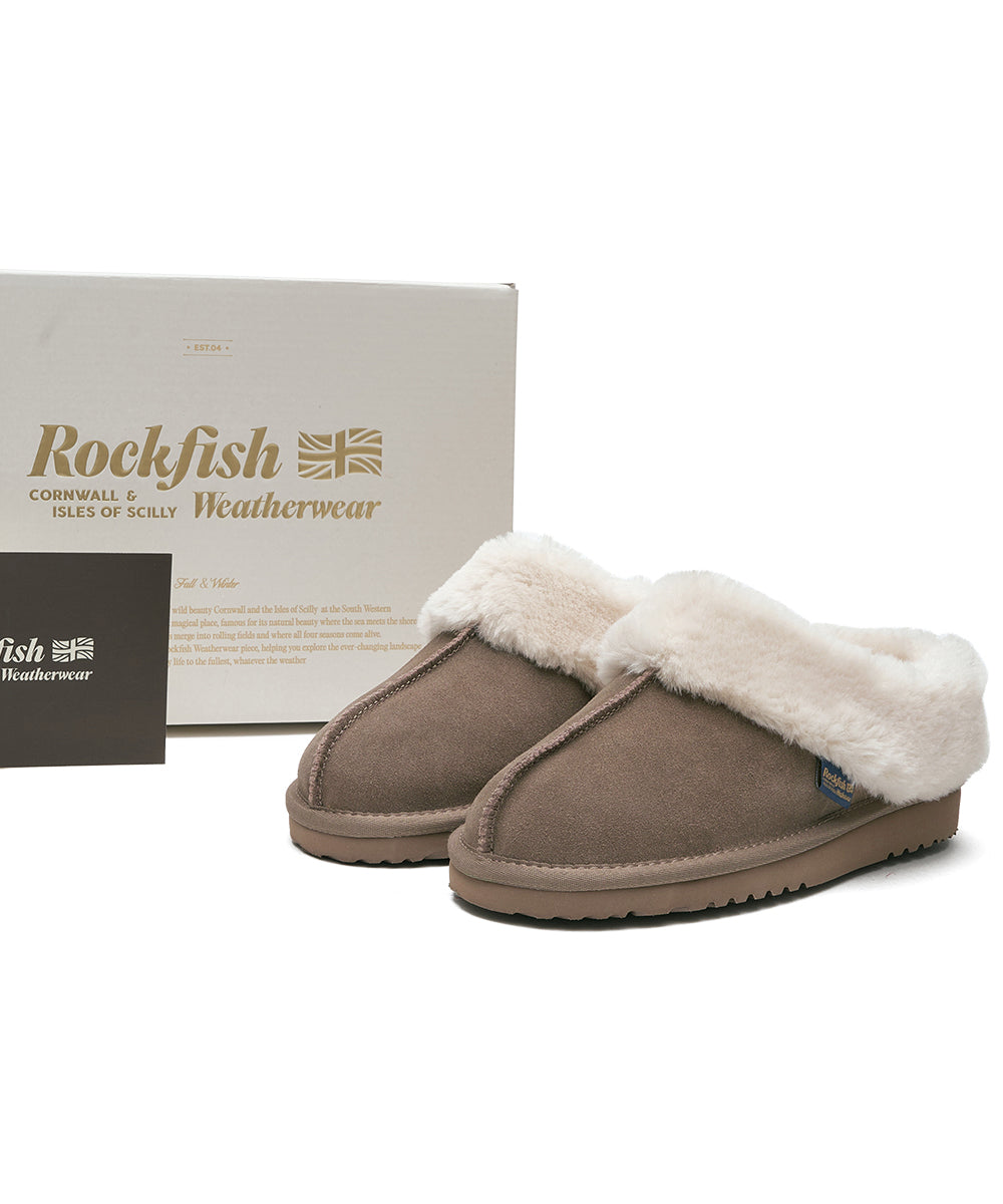 ORIGINAL WINTER FUR MULES - COCOA UK3.5(230)