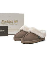 ORIGINAL WINTER FUR MULES - COCOA